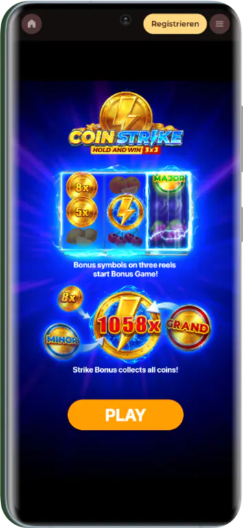 Mobiles Spielen bei Vincispin