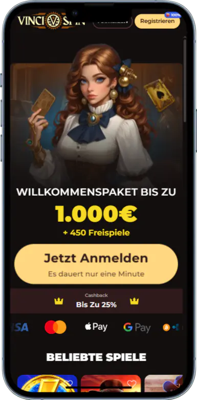 Vincispin Mobile App